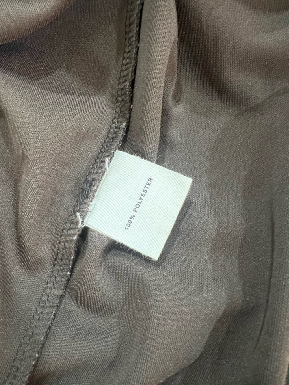Express Brown Nude‎ Asymmetrical Dress Boat Neck Office Career size 10 - Picture 5 of 6